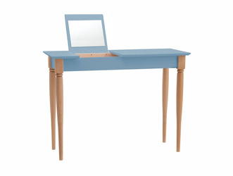 MAMO Dressing Table with Mirror 105x35cm Gentle Blue