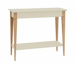 MIMO Konsolentisch  85x35cm Perlweiß