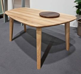 Endocarp Coffee Table W80 x D48 x H40cm Ashwood