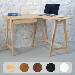 LUKA As L-vormige Bureau B115cm x D85cm Rechts