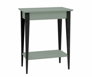 MIMO Console Table 65x35cm Black Legs Sage Green