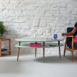 OVO HIGH Coffee Table W 110 x D 70cm Sage Green