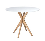 JUBI Round Table diam. 80cm White