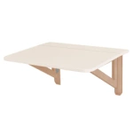 KLAPP Drop Down Wall Table 60x70cm Ashwood Chalk White