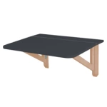 KLAPP Drop Down Wall Table 60x70cm Ashwood Graphite