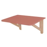 KLAPP Drop Down Wall Table 60x70cm Ashwood Antique Pink