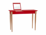 MAMO Dressing Table with Mirror - 105x35cm Red