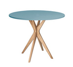 JUBI Small Round Table diam. 60cm Gentle Blue