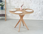 JUBI Round Dining Table diam. 60cm Ash