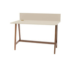 LUKA Writing Desk 110x50cm Brown Beige