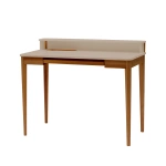 Writing Desk Ashme Keyboard Drawer, Oak Brown Beige