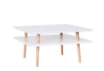 SQUARE Coffee Table  68x68x35cm - White