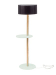 UFO Floor Lamp 45x150cm Fleeting Mint / Black Lampshade