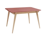 Extendable dining table Envelope BOLD 120x80cm Antique Pink Ashwood