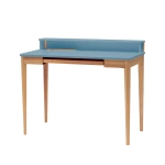 Writing Desk Ashme Keyboard Drawer, Ashwood Gentle Blue