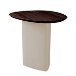 Cells Mini Coffee Table 50x50xH50cm Brown Beige Walnut