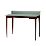 Writing Desk Ashme Keyboard Drawer, Walnut Sage Green
