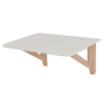 KLAPP Drop Down Wall Table 60x70cm Ashwood Pealr Grey
