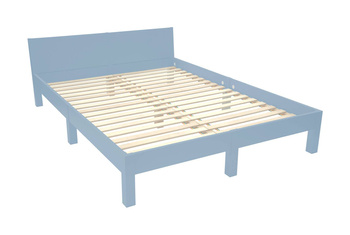 DABI Bed W 180cm x L 200cm Gentle Blue