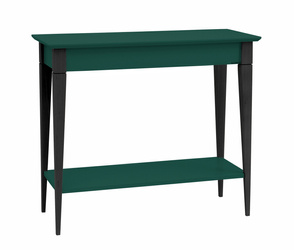 MIMO Console Table 85x35cm Black Legs Sea Green