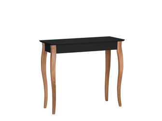 LILLO Table console 85x35cm Noir