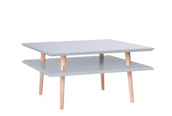 Table basse SQUARE 68x68x35cm - Gris Béton