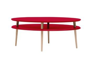 OVO high Coffee Table W 110 x D 70cm - Red