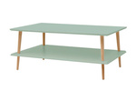 KORO LOW Coffee Table W110 x D70cm Sage Green