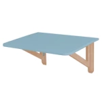 KLAPP Drop Down Wall Table 60x70cm Ashwood Gentle Blue