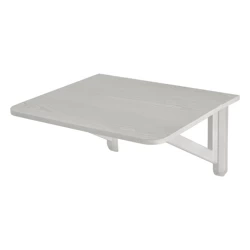 KLAPP Table Murale Rabattable 60x70cm Frêne Blanc