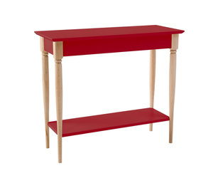 Table console MAMO 85x35cm - Rouge