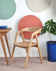 Eikenhouten eetkamerstoel BLO