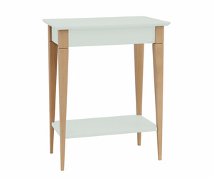 MIMO Table console avec étagère 65x35cm Fleeting Mint