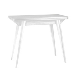 ENVELOPE Extendable Console Table 45x90cm White-stained Top