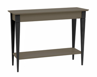 MIMO Console Table 105x35cm Black Legs Beaver Brown