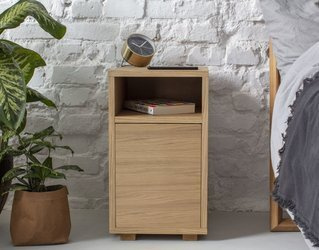 SLIM Nachttisch Breite 30cm x Tiefe 40cm