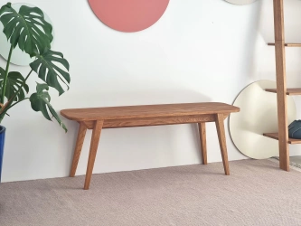 Banc 120x32x45 cm ENVELOPE Chêne