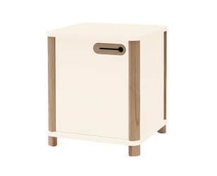 ASHME Desk Cabinet W 42 x D 42 x H 48cm - Chalk White