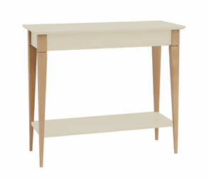 MIMO Console Table Black Legs 85x35cm Chalk White