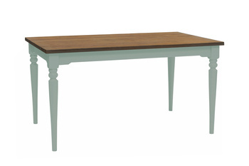 NATA Dining Table 140x90cm Sage Green Base