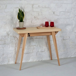 ENVELOPE Table Console Extensible 45x90cm bois