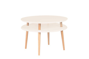 UFO Coffee Table diam. 70cm x H 45cm Chalk White