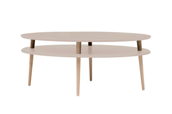 OVO HIGH Coffee Table W 110 x D 70cm - Brown Beige