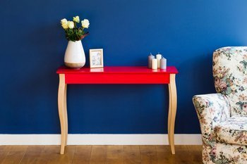 Table console LILLO - Rouge