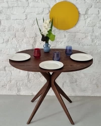 JUBI Racetrack Ovale Tafel 75x100cm Eiken