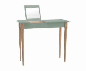 MAMO Dressing Table with Mirror 85x35cm Sage Green