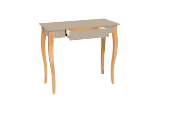 LILLO Schreibtisch 85x40cm Braun Beige