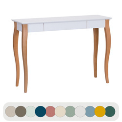 LILLO Bureau 105x40cm Blanc