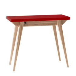 ENVELOPE Extentable Console Table 45x90cm Pure Red