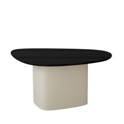 Table Basse Cells Mini 90x55xH45cm Beige Brun Noir